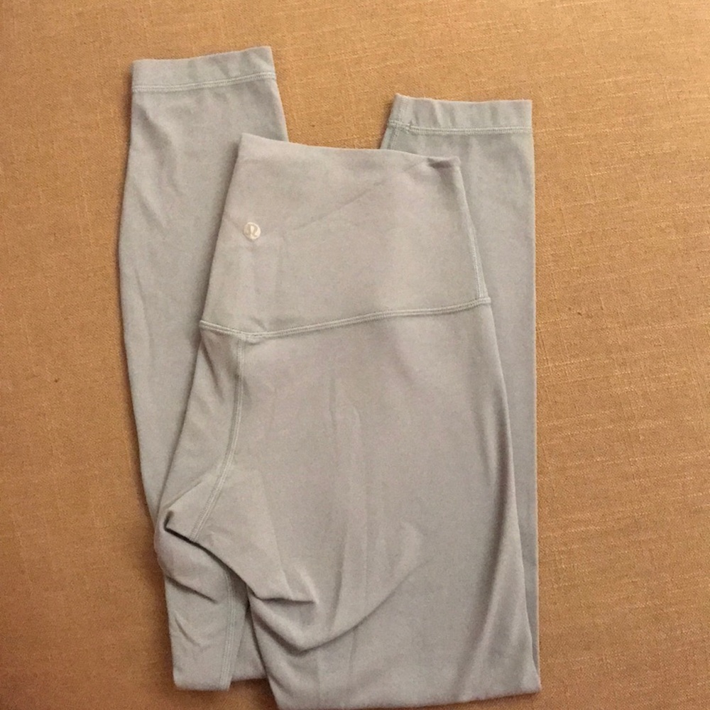 Light Blue/Grey Lululemon Align ll “25 Leggings
